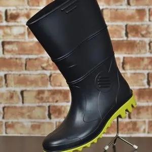 Bota PVC Cano Longo Preta — Artveste Uniformes