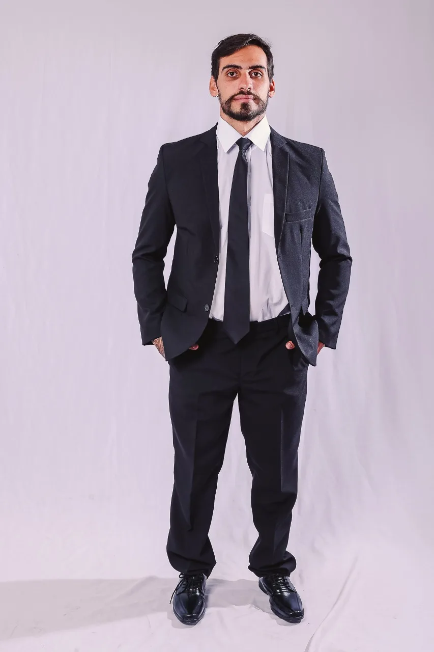 Terno Social Completo Masculino — Artveste Uniformes