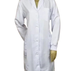 Jaleco Manga Longa com Punho Feminino — Artveste Uniformes