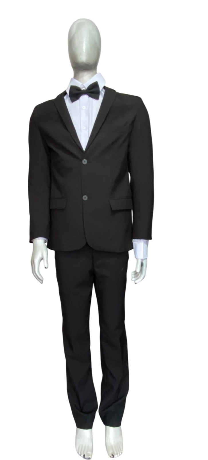 Terno Preto com Gravata Borboleta — Artveste Uniformes