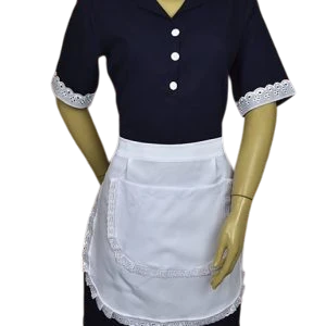 Vestido Marinho com Avental de Renda — Artveste Uniformes
